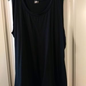 Calia black workout tank top size 2x